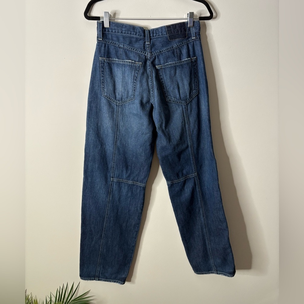 AMO Patsy Seamed Tapered Straight Leg Jeans Enchanted Wash - Picture 5 of 6